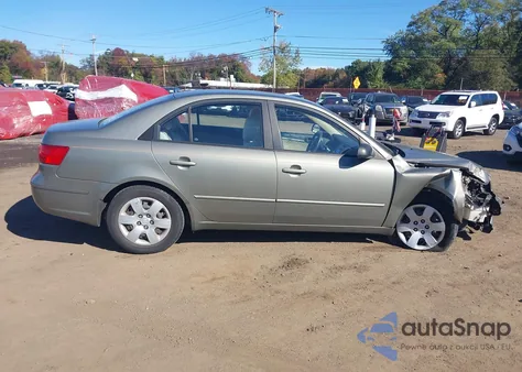 2010 Hyundai Sonata Gls z USA, uszkodzony, nr VIN 5NPET4AC6AH659590
